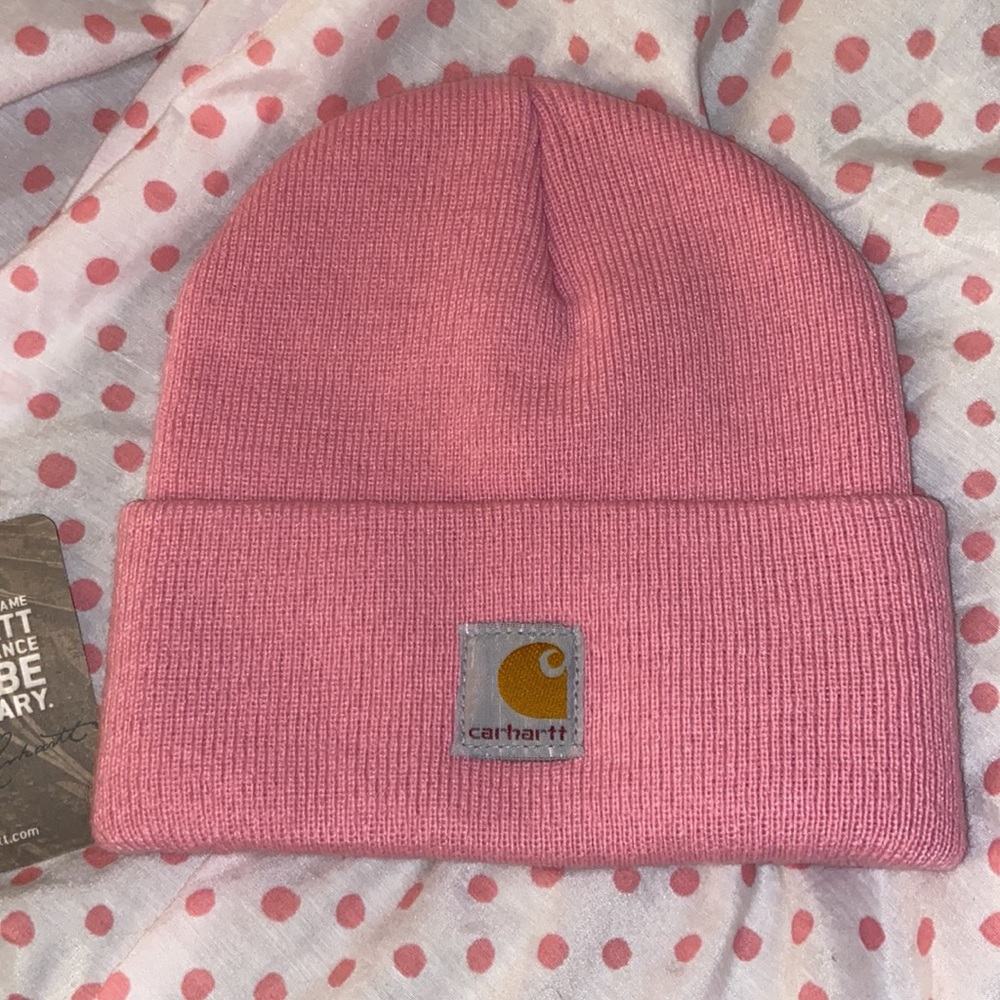 Youth size pink Carhartt Hat